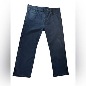 Levi’s Dark Blue Men’s Jeans Cotton 569 Straight Leg Size 38x30